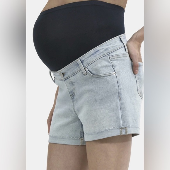 Maternity Jean Shorts - Size S - NWT - Picture 6 of 7